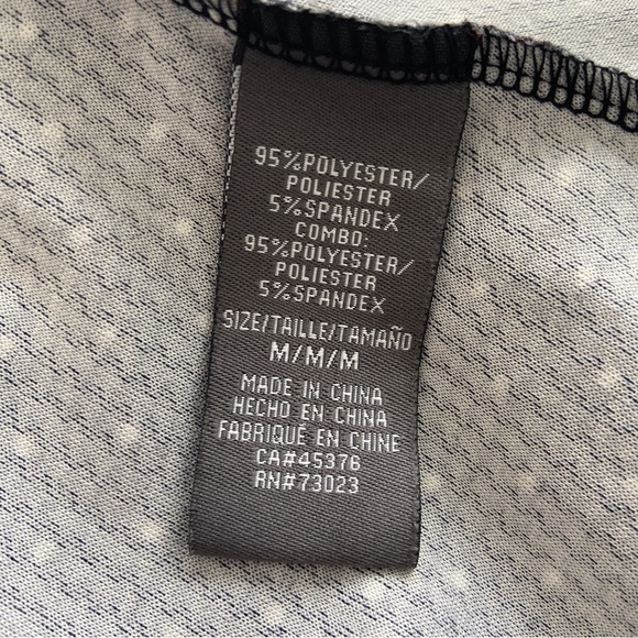 SUZY SHIER BLACK/WHITE CLASSIC POLKA DOT DRESS WITH RED ACCENTS, MEDIUM - Picture 6 of 10